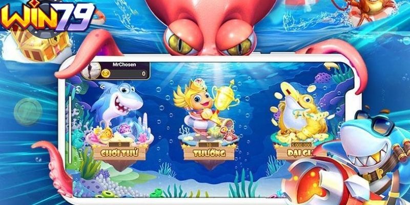 Người chơi nên chọn loại vũ khí phù hợp với mục tiêu cá